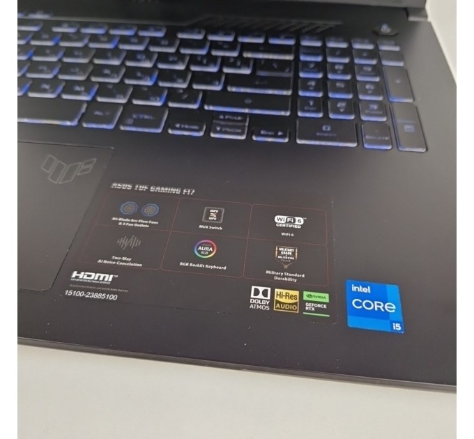 Asus Tuf Gaming F17